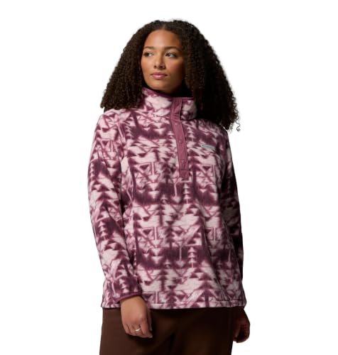 Columbia Women's Benton Springs Printed 1/2 Snap - image 5