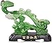 Desktop-Skulptur FERNSEHER Schrank Skulpturpflanze Lucky Jade Wunschful Desktop Couchtischdekoration Ornamente Handwerk (Color : Jade Color)