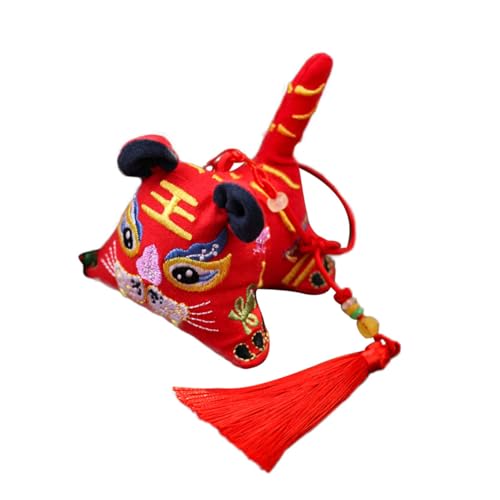 FUNOMOCYA Bolsita Vacía Colgante De Tigre Adorable Bolsita Decorativa para Uso Festivo para Llevar