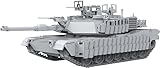 MENG モンモデル 1/72 アメリカ 主力戦車 M1A2 SEP エイブラムス TUSK2 プラモデル M72-003