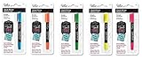 Craft Decor Chalk Writer Bundles (Pen for Writing Glass Windows/Mirror/Windshield) (Blue-Orange-Green-Yellow-Pink)