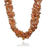  Aviano Lifestyle GmbH Lucie & Jade 60000077 - Collar de Mujer con cornalinas, 50 cm