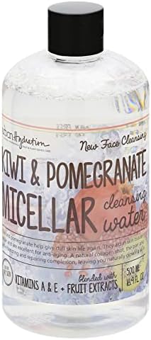 Urban Hydration Kiwi & Pomegranate Micellar Water | Natural Cleanser and Moisturizer, Paraben and Sulfate Free, Anti-Aging, For All Skin Types | Leaves Skin Feeling Soft and Moisturized, 16.9 Ounce