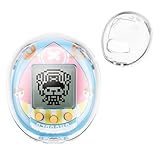 Transparent Cover Case for Tamagotchi Nano with Pick, Plastic Cover Case Compatible with Tamagotchi Nano Electronic Pet Accessories (Transparent)