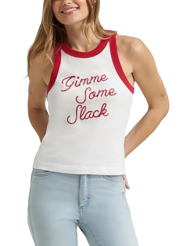 Camiseta de tirantes Wrangler para festivales y moda vaquera