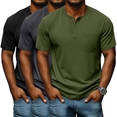 Black, Dark Gray, Army Green