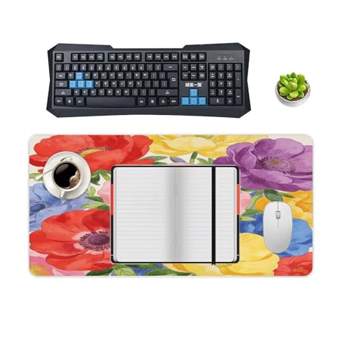 Large Desk Pad de goma impermeable 30x60 cm estilo miniatura 4