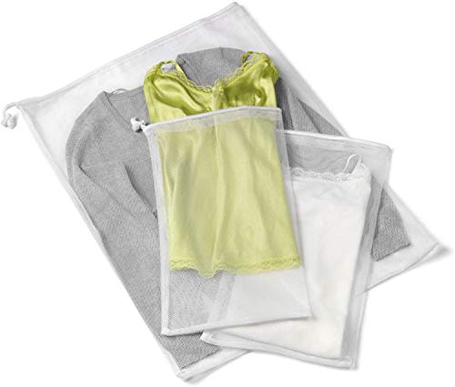 Honey-Can-Do 3 Piece Mesh Laundry Bag Set Lbg-01148 White #TOP1