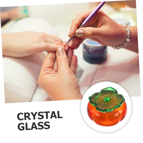 Recipiente de vidrio para manicura MERRYHAPY compacto y portátil miniatura 3
