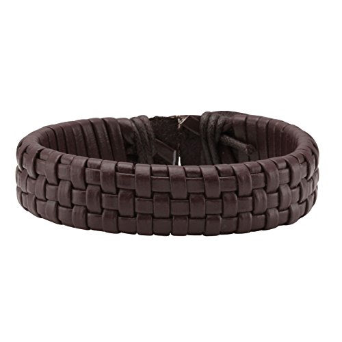 Eigso 6 Pcs Braided Leather Bracelets for Men Women Hemp Cords Wrap Bracelet Adjustable - Image 5