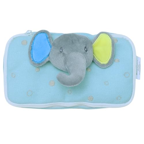 Image of abracadabra Multi-Utility Pouch, Pencil Case Organizer, School Accessories Pouch, Stationary Storage, Large Stationary Pouch, Pencil Box for Student - Elephant