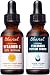 Ebanel Vitamin C Serum Hyaluronic Acid Serum for Face - Ultimate Anti Aging Serum Set - Deep Hydrating, Visibly Plump, Firm & Smooth Skin, Brighten & Even Skin Tone, Reduce Redness & Inflammation