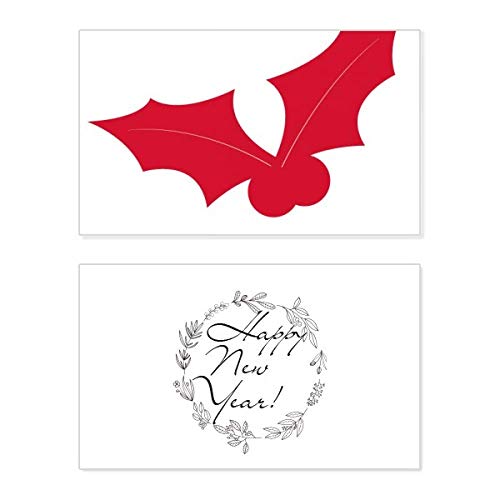Tarjeta conmemorativa de Año Nuevo ideal para acompañar tus regalos navideños