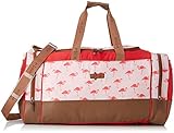 Lieferumfang: 1 F|23 Survival Reisetasche, Abmessungen: 63 x 30 x 34 cm, Leergewicht: 0, 6 kg, Material: Polyester, Farbe: Beige/Rot, 30029-4