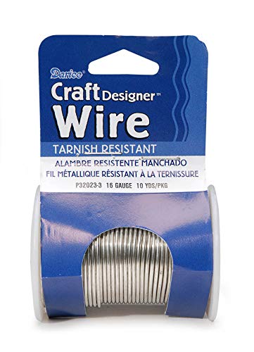 Craft Wire - 16 Gauge - Silver - 10 Yards