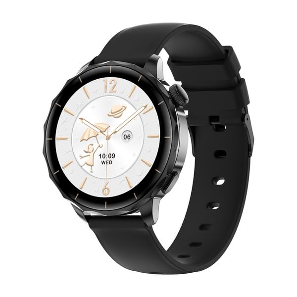 Smartwatch damski z funkcją telefonu, zegarek fitness z pulsometrem, krokomierzem, monitorem snu, wodoszczelność IP67, zegarek sportowy z wyświetlaniem wiadomości, ekran dotykowy, menu w języku