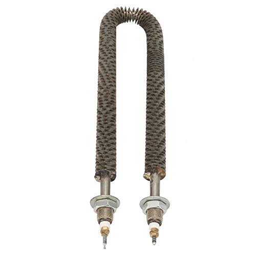 Elemento calefactor de acero inoxidable tipo U con aletas de 1KW para hornos 5