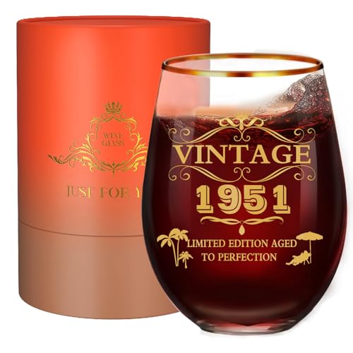 ZCLOMOLC 75th Birthday Gifts for Men Women - 75th Birthday Decorations for Women Turning...