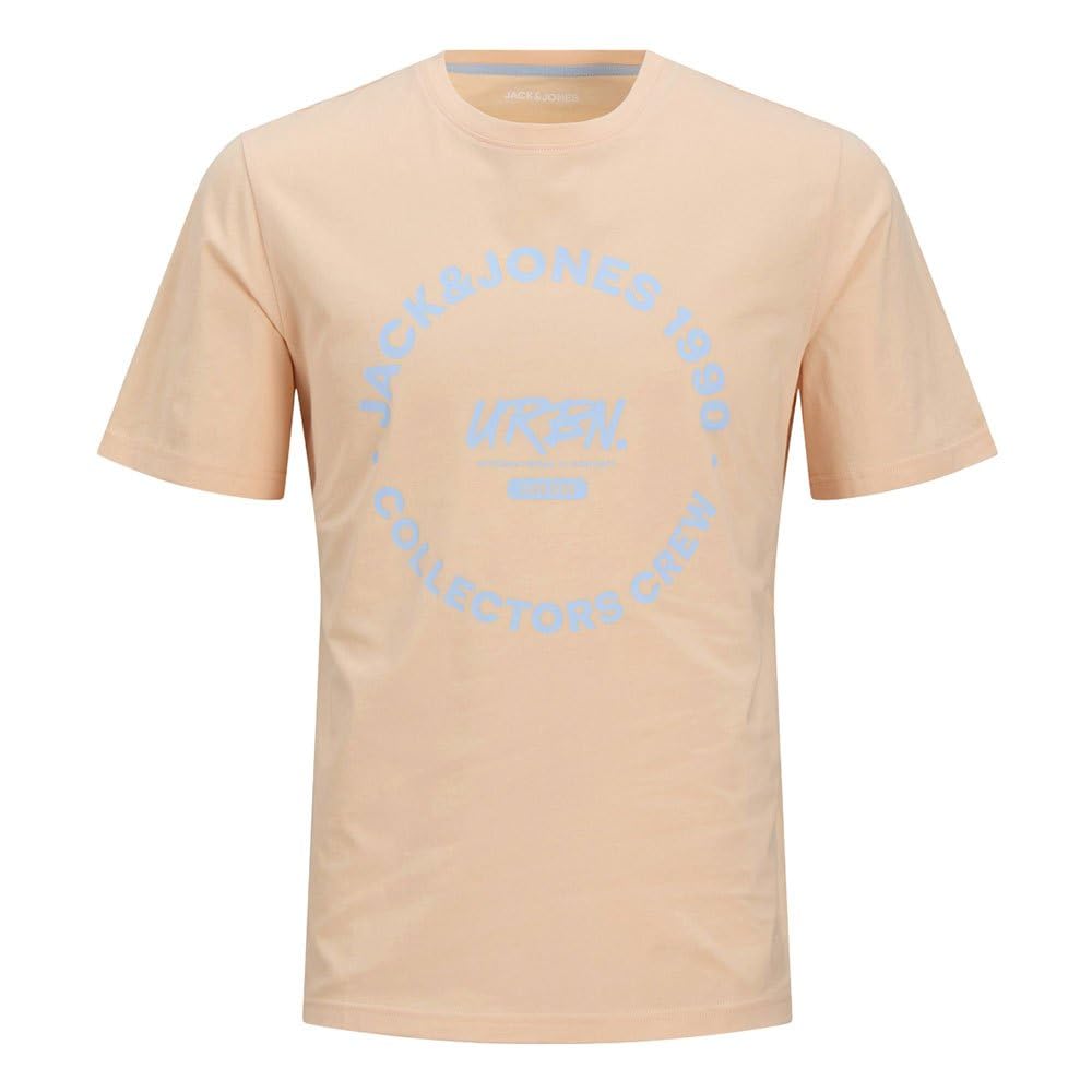 JACK & JONES Men's Jjsimon Tee SS Crew Neck T-Shirt