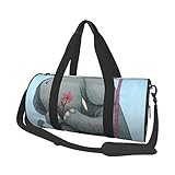 Reisetasche, Turnbeutel, mit Kristalldiamanten, rund, gro Kapazit, Reisetasche, Fitnessbeutel, Sporttasche, geeignet Fitnessstudio, Reisen, Aufbewahrung, Ser Elefant, Einheitsgre, Reisetasche