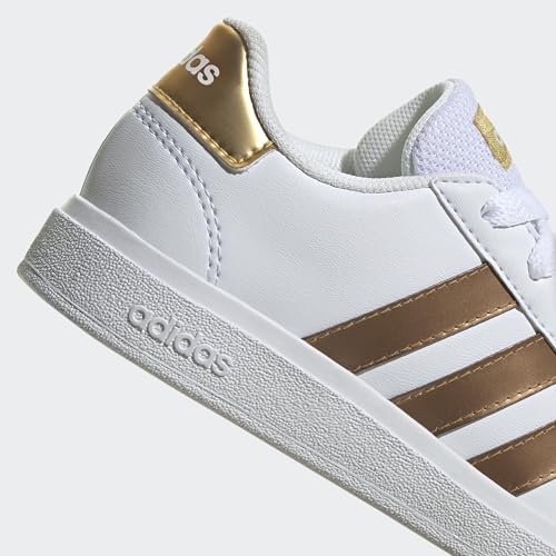 adidas Boy's Grand Court Sustainable Lace Sneaker4