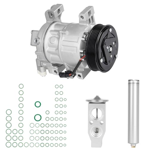 New AC Compressor with Clutch and Component Kit for Nissan Altima 2013 2014 2015 2016 2017 2018 2.5L (NOT for SL SV Trims) 140919 140919NC 2022517