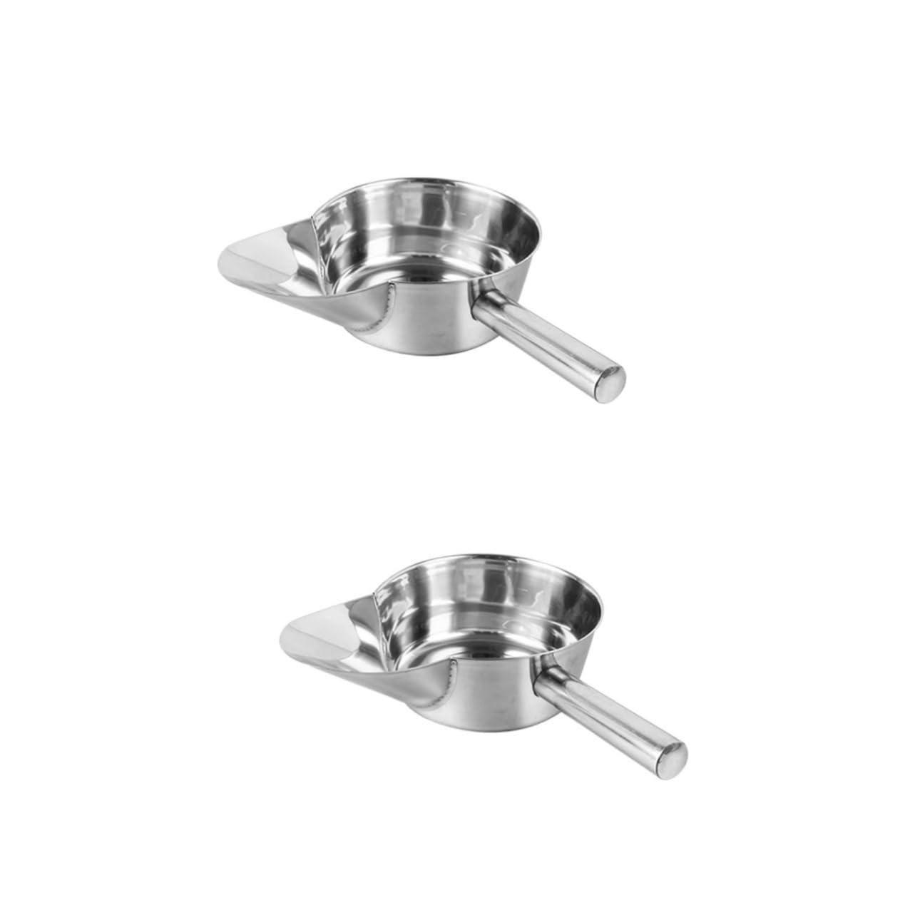 ULTECHNOVO 2pièces Pelle à Frites Acier Cuillère à Glace Snacks pour Restauration pour Frites Popcorn