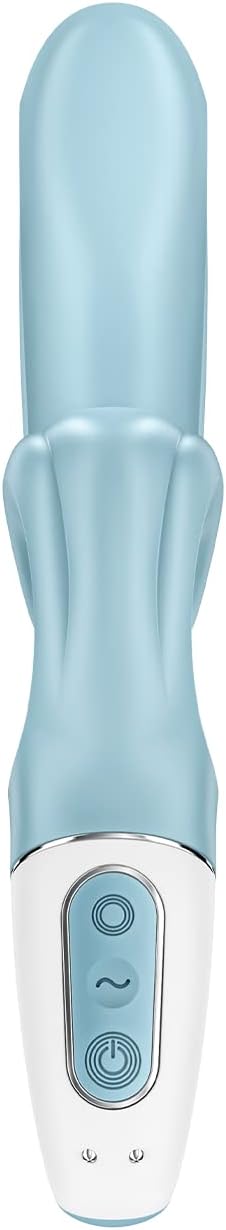 Satisfyer Love Me Vibrator Sex Toy | Adult Toys for Women | Rabbit Vibrator with 2 Power Motors | Vibrating Sexual Pleasure Device | Stimulation Vibrators | Woman Sextoy (Light Blue)