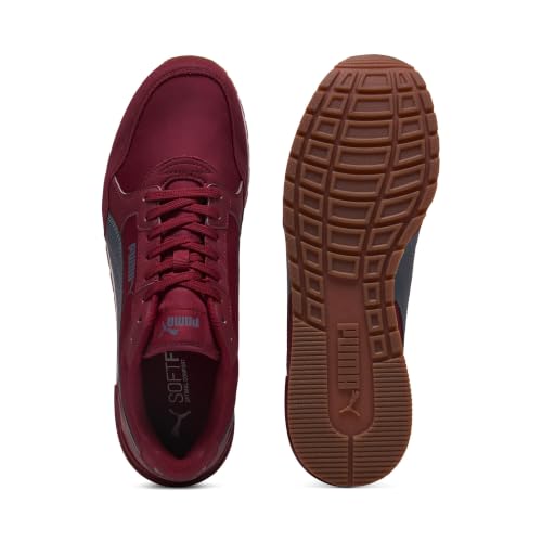 PUMA Erwachsene ST Runner v4 Nylon Sneakers 36, Garnet Glow Evening Blue White Gum Red – Ansicht 4