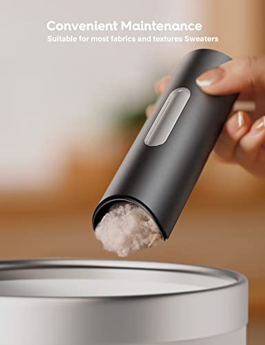 VASSON Fabric Shaver, Electric Lint Remover Rechargeable, Lint Shaver, Sweater Shavers to Remove Pilling, Sweater Defuzzer, Depillers for Clothes, Furniture (Dark Grey) - Thumbnail 7