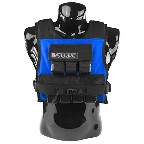 35LB V-MAX Weighted Vest - Mariner - Made in USA of quality global parts