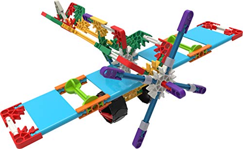 K'NEX 15210 Beginner 40 Model Building Set, Educational Toys for Boys and Girls, 141 Piece Beginners Learning Kit, Engineering for Kids, Colourful Building Construction Toys for Children Aged 5 +