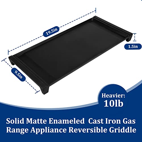 UPGRADED WB31X24738 Griddle Replacement for ge Appliance Gas Range Part,WB31X24998 Compatible With ge Gas Stove Top Parts, Free Standing Range Center