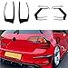Compatible for Volkswagen Golf 7 Golf 7R GTI GTD Golf VII MK7R 2013-2016 Car Rear Bumper Air Knife Tail Light Knife Modification Styling(Gloss Black 1)
