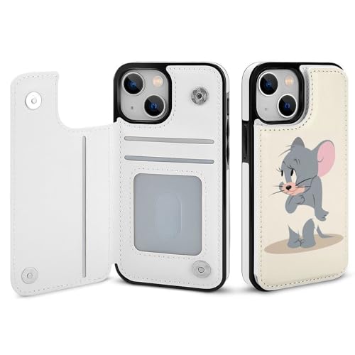 iPhone16 Pro Max用ケース 手帳型 トムとジェリー 【全機種対応】 アイフォン16 Pro Max用ケース スマホケース 財布型 PUレザー おしゃれ 背面カード収納 スタンド機能 携帯カバー 耐衝撃