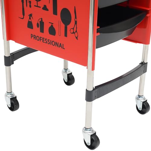 Chariot de beauté et de coiffure charge maximale 100 kg durable