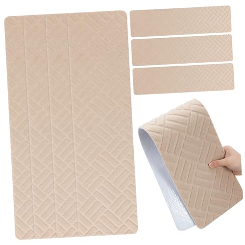 Marches escalier antidérapantes SHINEOFI : tapis auto-adhésifs intérieur 15 pièces