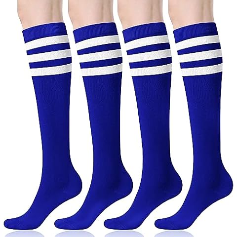 FITRELL Women's Athletic Knee High Socks Cover