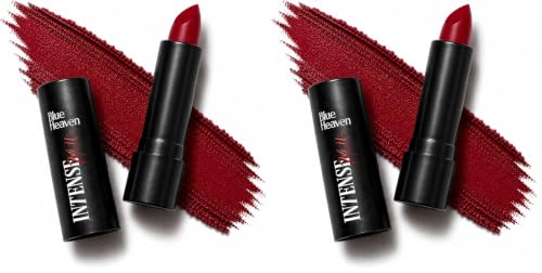 Image of Blue Heaven Intense Matte Lipstick, Cherry Cheer,309, 4g (Pack of 2)