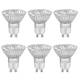 CMYBEN GU10 Halogen Light Bulbs, GU10 120V 50W, 450LM Dimmable, 2700K Warm White,36° Beam Angle, MR1