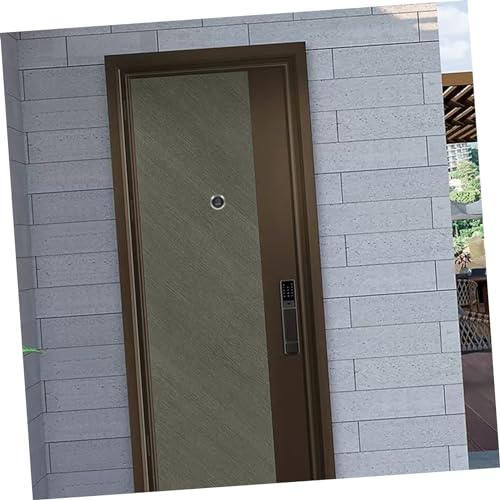 Kit de Mirilla de Seguridad LIFKOME con Cubierta para Puerta - Acero Inoxidable Resistente miniatura 2
