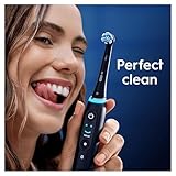 Oral-B iO Original Electric Toothbrush Heads, Pack of 4 Toothbrush Heads with Angled Bristles for Deep Plaque Removal & Polishing Petals for Teeth Whitening, for Oral B iO Series Radiant White, Black - Image 9