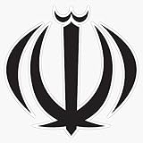 Iran Pro-Military Anti-Trump American Flag Patriotic Political Statement 5" Vinyl Decal Bumper Sticker