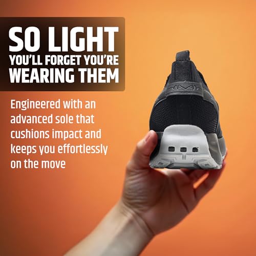 Image of ASIAN Wind Pro-11 Walking Shoes for Men | Lightweight Slip-On Sneakers with Soft Cushion Sole & Breathable Mesh
