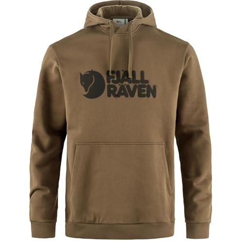 Fjällräven Logo Hoodie Sweatshirt Homme de Qualité Premium Écoresponsable