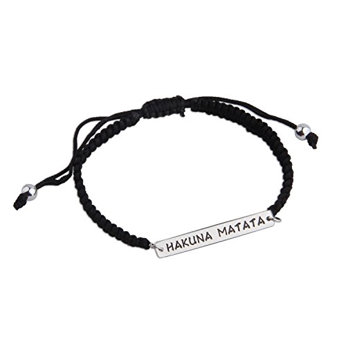 KUIYAI No Worries Macrame Bracelet Inspired Gift