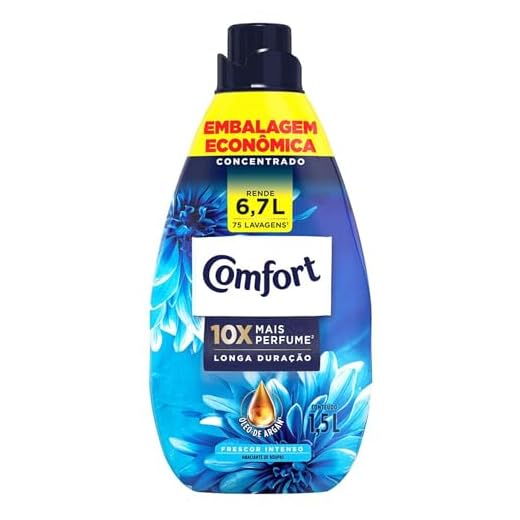 Comfort Amaciante Concentrado Frescor Intenso 1,5 L