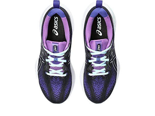 ASICS ASICS Women's Gel-Cumulus 25 Running Shoes, 5, Black/Aquamarine