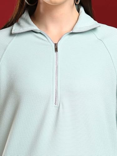 Image of KOTTY Women's Stylish Pullover Sweatshirt Ideal for Winter and Layered Looks