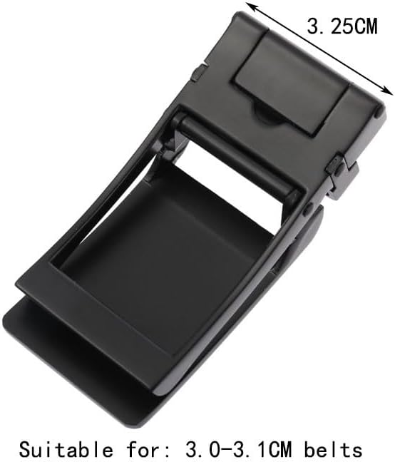Square Men's Belt Headband Buckle Alloy Automatic The is A Versatile Accessory